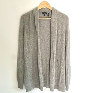 THEORY 100% Cashmere Open Front Cardigan Sweater